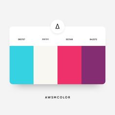 the color scheme for this website is bright, colorful and has an interesting contrast to it