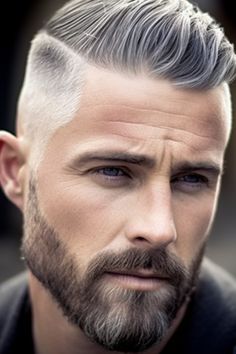 For an added touch of edginess in your drop fade style incorporate a razor line. This cut features a straight line that stands out against the gradual transition of the fade. Click here to check out more best drop fade haircut ideas for men. Mens Slicked Back Hairstyles, Viking Haircut, Haircut Ideas For Men, High Fade Haircut, Drop Fade Haircut, Two Tone Hair, Drop Fade