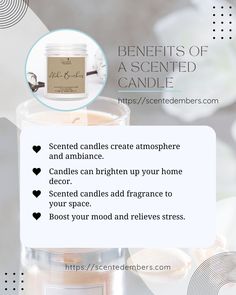 the benefits of scented candles and how to use them for your skin care routine info