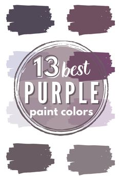 the 13 best purple paint colors