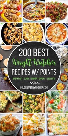 the best weight watcher recipes and points