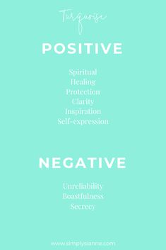 the words negative, negative and negative on a blue background