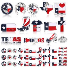 PRICES MAY VARY. Package Includes: you will get 36 Texas enamel lapel pins in 12 styles, each style for 3 pieces; They come in a transparent box, are well preserved and in sufficient quantities, can be the ideal gift for displaying, celebrating a patriotic holiday, or giving to a veteran Gold Plated Enamel Pins: our gold plated enamel pins adopt polished 24K gold plated, molded and sandblasted with soft epoxy enamel, which is hard, abrasion resistant and not fragile; With exquisite polishing tec Texas Themed Gifts, Pins Enamel, Texas Gifts, Loving Texas, Transparent Box, Patriotic Holidays, Themed Gifts, Enamel Lapel Pin, Texas State