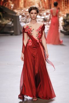 Edwin Oudshoorn Fall | Winter 2014—15 Persephone Dress, Vogue Fashion, Beautiful Gowns, Red Fashion, Fancy Dresses, Couture Fashion, Gorgeous Dresses