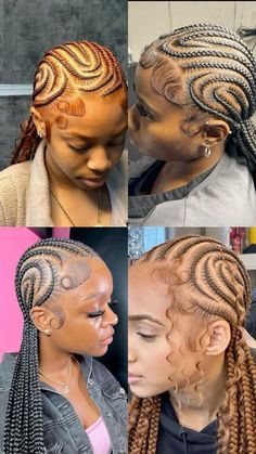 #aliciakeysbraids #aliciakeys #braids #braidsforwomen #summerhairstyle Color 30 Stitch Braids, Pretty Braiding Hairstyles, Brown Alicia Keys Braids, Alicia Keys Braids Large, Alicia Keys Braids Fulani, Snake Stitch Braids, Short Braided Styles For Black Women, Alia Keys Braids, 12 Feed In Braids Hairstyles