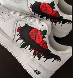 Custom Sneakers Diy, Custom Shoes Diy, Custom Nike Shoes, All Nike Shoes, Air Force 1 Custom, Custom Air Force 1, Personalized Shoes