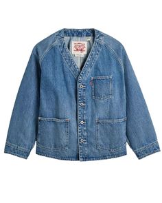 Size XXL - LEVIS Mens Union Engineer Jacket Denim 100% Cotton Chore *BRAND NEW* Bespoke Denim, Denim Chore Jacket, Denim Cardigan, Jacket Denim, Chore Jacket, Mens Denim, Vest Jacket, Bespoke, Mens Jackets