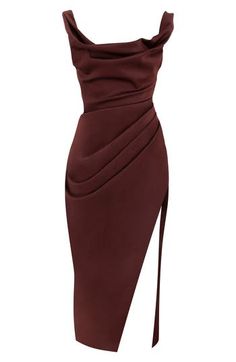 Off The Shoulder Corset Dress, Burgundy Midi Dress, Grad Dresses, House Of Cb, Looks Chic, Corset Dress, Fancy Dresses, Midi Dresses, Outfits Casuales