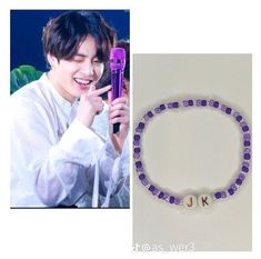 Kpop Inspired Bracelets, Jhope Bracelets, Bts Beaded Bracelet, Bts Bracelet Beads, Bts Bracelet Diy, Bts Mic Color, Taehyung Bracelet, Suga Polaroid