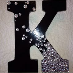 the letter k is made up of diamonds