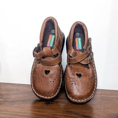 Brown Closed Toe Mary Janes With Leather Footbed, Vintage Brown Mary Janes With Buckle Closure, Wacky Shoes, Moms Spaghetti, Nostalgia Clothing, 60s Shoes, Brown Mary Janes, Clown Shoes, Duo Halloween Costumes