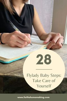 Flylady baby steps day 28 - Take care of yourself Flylady Control Journal, Control Journal, Energy Motivation, Lady Baby, Life In Order, Cottage Crafts