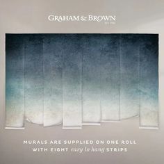 graham and brown's album cover for the album, murals are supplied on one roll with eight easy to hang strips