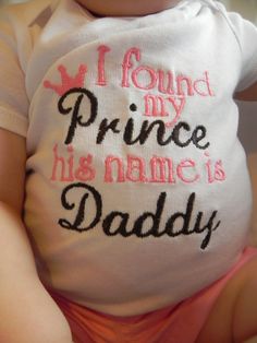 diy girl onesies - Google Search Clothes, Baby Names, Onesies, My Prince, Baby Things, Baby Onesies, Prince