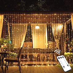 PRICES MAY VARY. ULTRA-LONG 600 LED CHRISTMAS CURTAIN LIGHTS - The Christmas curtain lights (non-connectable) come with 20 light strands, each containing 30 LEDs for a total of 600 LEDs. It gives off a warm soft glow, and really adds a nice touch of oomph to your home. The 19.6ft curtain string lights are 2 times the length of general ones, making them sufficient to cover most windows and walls, great for your room decor. NOTE: for stability of light brightness, multiple sets of these lights can Curtain Lights Outdoor, Christmas Curtain Lights, Christmas Light Curtains, Solar Christmas Lights, Wall String Lights, Wall Hanging Lights, String Lights In The Bedroom, Hanging String Lights, Led Curtain Lights