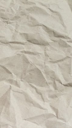 a piece of paper that is crumpled in half