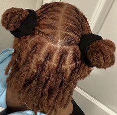 Brown Locs, Short Dreadlocks Styles, Honey Brown Hair, Pretty Braided Hairstyles