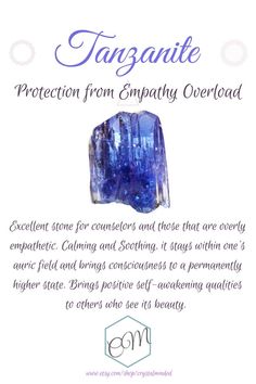 Brow Chakra, Raw Tanzanite, Tanzanite Bracelet, Aura Cleansing, Tanzanite Earrings, Crystals Healing Properties