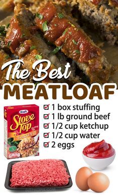 the best meatloaf recipe is in this ad