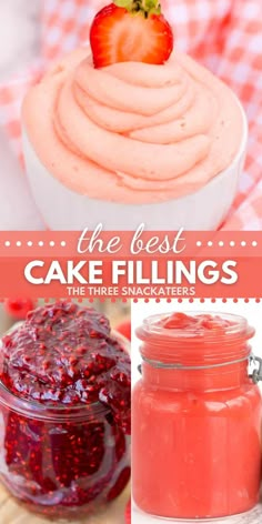 the best cake fillings for strawberry shortcakes