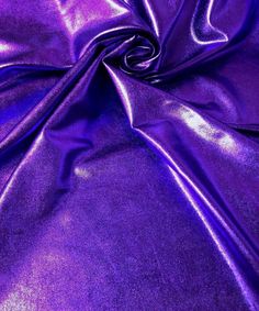 the purple fabric is very soft and shiny