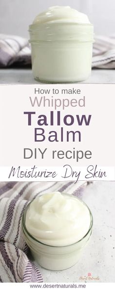 Soften dry skin with this easy homemade whipped tallow balm recipe. This easy diy lotion recipe takes only a few minutes to make and will deeply moisturize dry skin. Perfect for anyone with dry or sensitive skin, this easy beef tallow recipe will be your new favorite homemade skincare essential. Perfect for those seeking diy lotion recipes or natural skincare options for a softer, moisturized skin. This tallow balm recipe is simple to make and store. Get the full diy recipe and directions. Diy Moisturizing Face Cream, Diy Whipped Tallow Balm, How To Make Tallow Candles, Beef Tallow Whipped Body Butter, Tallow Butter Recipe, Beef Tallow Deodorant Recipe, How To Make Beef Tallow Lotion, How To Render Beef Tallow For Lotion