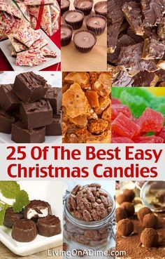 25 of the best easy christmas candies