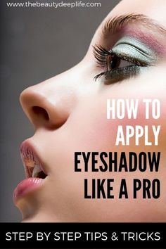 How To Apply Eyeshadow - step by step makeup tips…makeup lovers, if you struggle with knowing how to apply eyeshadow or want to try some new techniques, tricks, and ideas, check out this article for… #makeuptips #eyeshadows #makeup Makeup Techniques Step By Step, Pro Makeup Tips, Eyeshadow Techniques, Eyeshadow Step By Step, Step By Step Makeup, Tutorial Eyeshadow, Eyeshadow Tips, Apply Eyeshadow, Makeup Steps