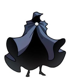 an image of a cartoon character with a hat on his head and cape around his neck