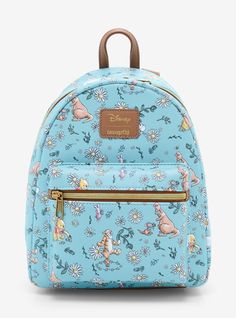 Loungefly Disney Winnie The Pooh Daisies Mini Backpack | Hot Topic Cute Mini Backpacks Disney, Lounge Fly Backpack, Winnie The Pooh Cartoon, Loungefly Mini Backpack, Loungefly Backpack, Cute Mini Backpacks, Disney Loungefly, Hundred Acre Woods, Mini Backpacks