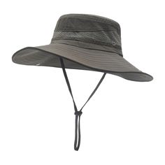 PRICES MAY VARY. Made of water resistant polyester, quick drying and lightweight, ideal for wearing in outdoors. Fits most head size of 58-60CM. Adjustable drawstring and elastic drawcord keep hat firmly in place at all the time. The wide-brim fishing bucket hat provides sun protection for your face. It also allows you to wear it in light rainy days. The eye-catching camo boonie hat adds a touch of military style to your look. With the side pop-in buckle for easy conversion to cowboy style to hi Lightweight Bucket Hat For Fishing, Lightweight Brimmed Bucket Hat For Fishing, Windproof Bucket Hat For Fishing, Summer Windproof Fishing Hat, Jungle Hat, Fishing Bucket Hat, Adjustable Upf 50+ Bucket Hat For Fishing, Mens Sun Hats, Safari Hat