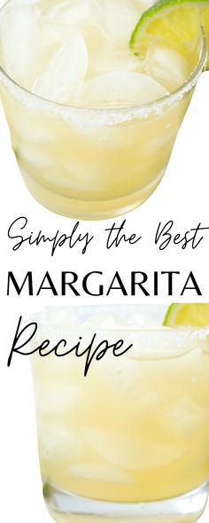 best margarita recipe with a salted rim and a lime Martha Stewart Margarita Recipe, Best Easy Margarita Recipe, How To Make The Best Margarita, Best Homemade Margarita Recipe, Mexican Restaurant Margaritas Recipe, Best Homemade Margaritas, Shaken Margarita Recipes, Marguerita Drink Recipe, How To Make Margaritas At Home