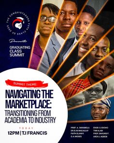 an advertisement for the upcoming movie, navigating the marketplace transitioning from academy to industry