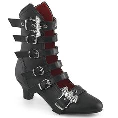 Boots With, Demonia Boots, Alternative Shoes, Gothic Boots, Demonia Shoes, Festival Shoes, Punk Boots, Buckle Ankle Boots, Cosplay Shoes