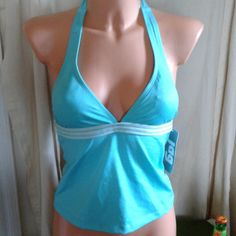 Love Jag! Well Made, Heavier Material For Sports People & Classic Styling. Mix N Match Pieces %$$$ Note. The Pics Look Blue But It Is More Of A Greenish Aqua Cute Bathing Suits Tankini, Summer T-back Halter Top For Gym, Fitted T-back Halter Top For Gym, Blue Sporty Tankini For Beach Season, Summer Sports Tankini With T-back, Sporty Blue Tankini For Beach Season, Blue Sleeveless Sports Swimwear, Sleeveless Blue Sports Swimwear, Blue Sporty Tankini For Swimming