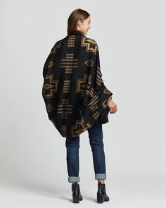 Shop Luxurious Harding Featherweight Wool Scarf | Pendleton Merino Wool Clothing, Wool Bags, Pendleton Woolen Mills, Stylish Scarves, Capes For Women, Wool Clothing, Wool Shirt, Jacquard Pattern, Shop Mens Clothing