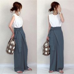 Japanese casual women loose irregular Cotton linen wide leg pants trousers Baggy  Size Chart: Cotton and linen fabric has no elasticity Pant Size Chart M: Waist is flat 78cm (bandage waist is adjustable) Hip 100 cm Thigh 58 cm Full length 104cm L: Waist is flat 80cm (bandage waist is adjustable) Hip 104cm Thigh 59cm Full length 106cm XL: The waist is flat 82 cm (the belt waist is adjustable), the hip circumference is 104 cm, the thigh circumference is 60 cm, and the total length is 102 cm (exclu Japanese Minimalist Fashion, Japanese Fashion Women, Trousers Baggy, Linen Wide Leg Pants, Cozy Pants, Cotton Linen Pants, Wide Leg Linen Pants, Wide Pants, Japanese Women