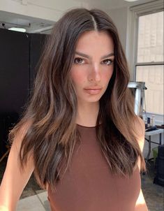 Haircut Inspo, Hair Remedies, Emily Ratajkowski, Hair Inspo Color, Grunge Hair, Brunette Hair