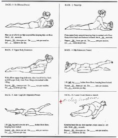 an exercise sheet with instructions to do the same exercises as shown in this image,