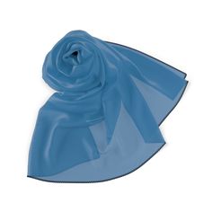 Made from high quality poly chiffon, this sheer scarf is extremely light and airy. Outstanding quality turns it into a head turning style accessory. .: 100% Polyester .: Two sizes  .: Note: Pre-constructed item. Size variance: 25" × 25" +/- 0.50"; 50" × 50" +/- 1" Blue Chiffon Scarf, Blue Cosplay, Colour Therapy, Dress Colour, Sheer Scarf, Chiffon Scarf, Color Therapy, 50 50, Fancy Dress