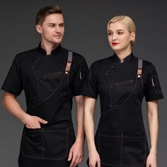 Product information : Function: Moisture absorption and perspiration Name of fabric: cotton blended Main fabric composition: cotton Content of main fabric components: 30(%) Color: blue+apron, white+apron, black+apron, gray+apron Size Information: Sizes: M,L,XL,XXL,XXXL,4XL Note: 1. Asian sizes are 1 to 2 sizes smaller than European and American people. Choose the larger size if your size between two sizes. Please allow 2-3cm differences due to manual measurement. 2. Please check the size chart c Waitress Uniform, Grey Apron, Chef Jackets, Chef Shirts, Chef Clothes, Black Apron, White Apron, Blue Apron, Aprons For Men