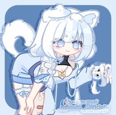 cr: @Mitsuki._.officiall (in yt) #mitsuki_gacha #gacha #gachaclub Dog Girl Oc, Dog Oc Art, Dog Oc, Drawings To Trace, Dog Trends, Props Art, Characters Inspiration Drawing, Bee And Puppycat, Gacha Outfits