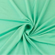 "This jersey knit fabric material is thin, medium weight and stretchy. It has a very smooth, flowing fit and comfy feel. Perfect for t-shirts, casual wear, stylish jumpsuits, dresses, pajamas, head accessories and all kind of DIY crafts. FABRIC INFO + Color: Seafoam Lt-D + Width: 58/60\" inches + Weight: 180 GSM (Grams per Square Meter) + Content: 95% Rayon, 5% Spandex + Stretches: Stretchy COLORS To view other colors available for this fabric click on the following link: https://www.etsy.com/sh Sewing Supplies Storage, Stylish Jumpsuit, Green Mint, Fabric Suppliers, Faux Fur Fabric, Fur Fabrics, Diy Ribbon, Head Accessories, Arts And Crafts Supplies