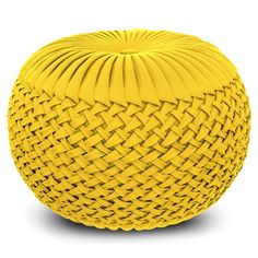 an image of a large yellow object on a white background in the shape of a ball