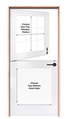 an open window with the words choose your top pattern