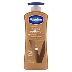 Vaseline Intensive Care Cocoa Radiant, Vaseline Cocoa Butter, Vaseline Lotion, Cocoa Butter Lotion, Pure Cocoa Butter, Healing Dry Skin