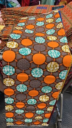 Beautiful and bright designs! 100% cotton African ankara wax print . 1 yard each (width 48 inches) Perfect for quilts, upholstery, arts & crafts, head-ties, jewelry etc. To keep our prices low, no refunds/no exchanges please. Thank you! Orange Ankara Fabric With Batik Print, Ankara Fabric With Batik Print, Printed Orange Ankara Fabric, Ankara Fabric African Textiles, African Quilts, African Fabrics, Head Ties, African Ankara, African Textiles