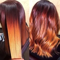 Gorgeous fall color @viktor_goncharenko - Black Hair Information Super Hair Growth, Cheveux Oranges, Black Hair Growth, Hair Growth Foods, Pinterest Hair, Penteado Cabelo Curto, Red And Orange, Fall Hair Color