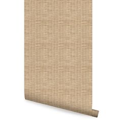 a beige wallpaper with an uneven weave pattern on the top and bottom half of it