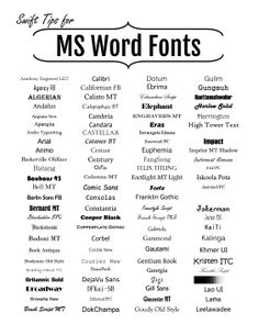 #Word_Shortcut_Keys #Microsoft_Word_Lessons #Microsoft_Icons #Microsoft_Word_Fonts Ms Word Fonts, Word Shortcut Keys, Microsoft Word Lessons, Microsoft Word Fonts, Microsoft Icons, Word Office, Microsoft Word Free, Excel For Beginners, Excel Formulas